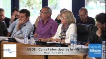 AGDE - Conseil Municipal - Mardi 17 Avril 2018