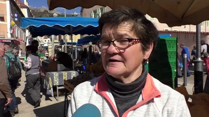 D!CI TV : Gap : le soleil inonde le marché place de la République