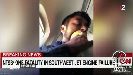 États-Unis : le réacteur de l'avion explose en vol, un mort