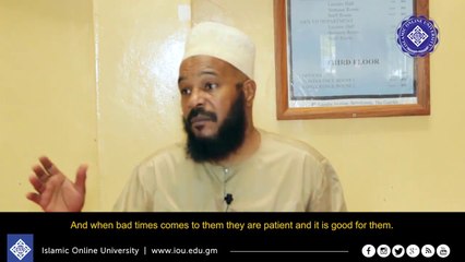 Be Patient,Goodness will come to you by Bilal Philips