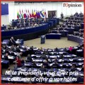 Parlement européen: le cadeau qui n’a pas du tout plu à Emmanuel Macron