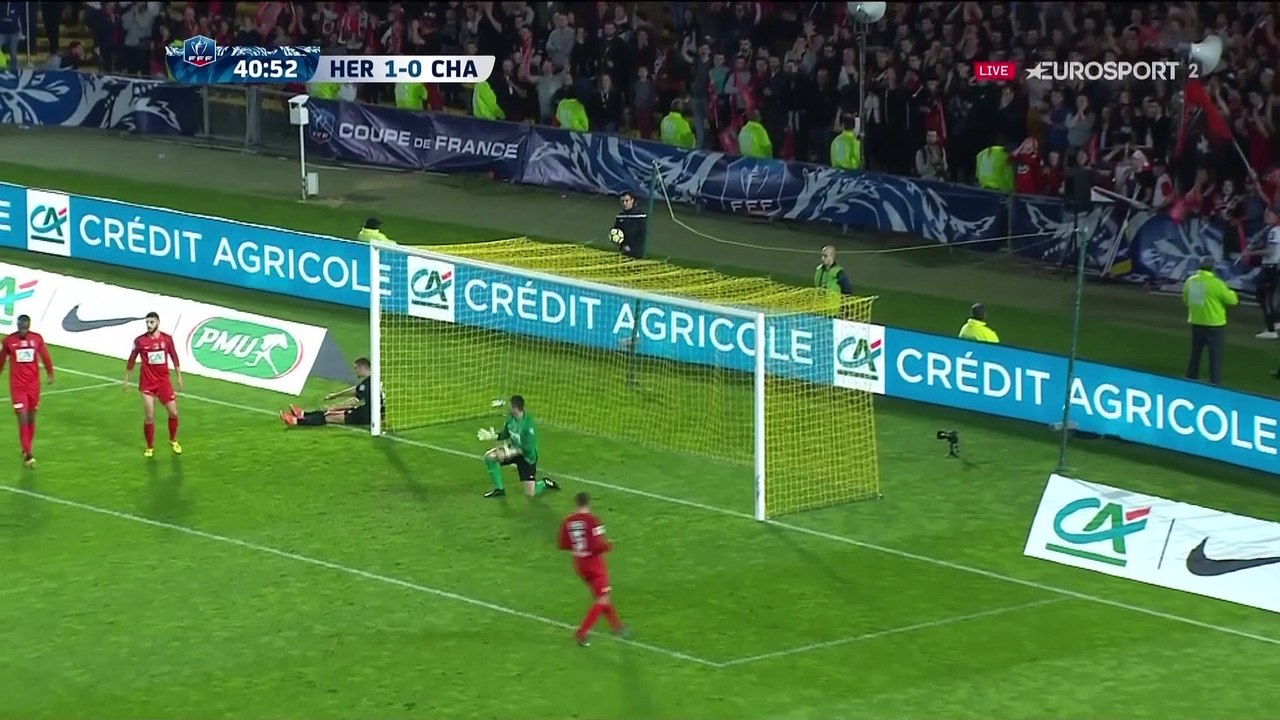 Coupe de France, demi-finales : Vendée Les Herbiers Football - FC Chambly Oise (2-0), résumé I FFF 2018