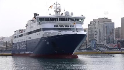 Yunanistan'da Denizciler Greve Gitti