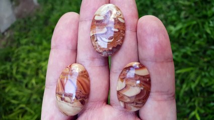 Sandstone jasper, from India