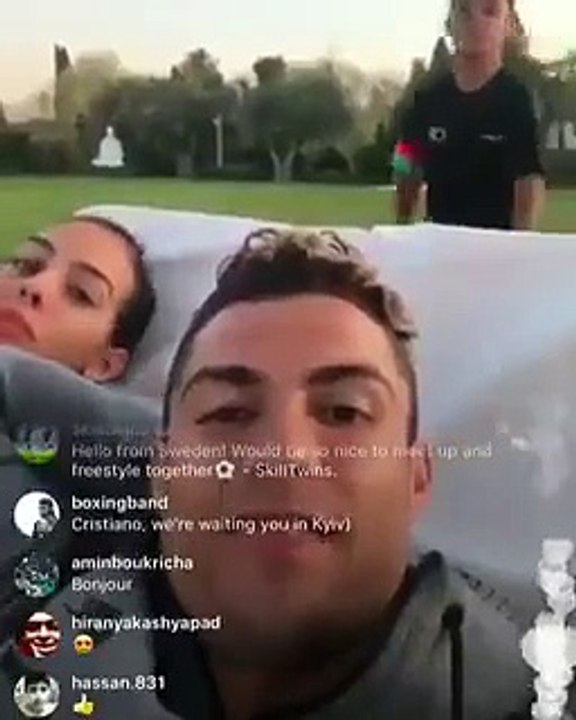 Cristiano Ronaldo: “My girlfriend is from Argentina. Many people don’t know that. Some people think I don’t like Argentina, but I do... A LOT.”