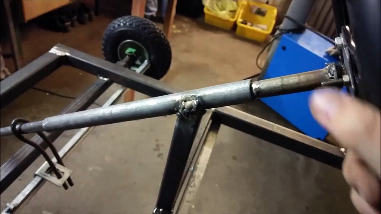 Projekt Kart 2.0 - Teil 27 - Lenkungshalter fertig