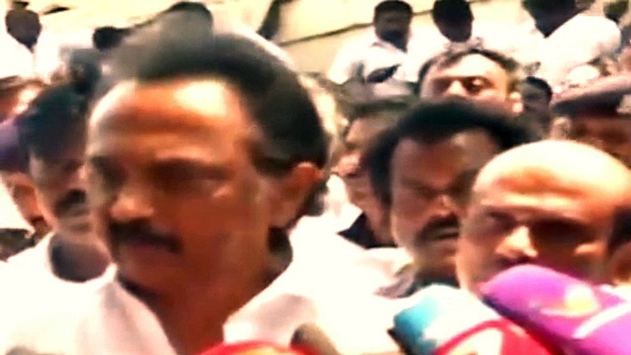 பதவி விலகும் வரை போராட்ட்ம் M K Stalin Press meet
