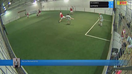 But de Richard (8-8) - FC CONFO Vs LA POSTE - 17/04/18 20:00 - LIGUE 3 - Poitiers Game Parc