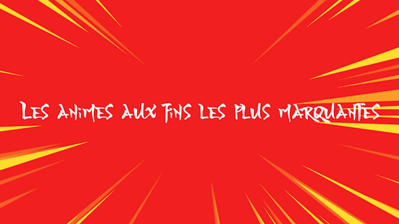 Les 5 animes aux fins les plus marquantes (sans spoilers)