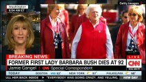 BREAKING NEWS: Former First Lady Barbara Bush dies at 92. #Breaking #FLBarbaraBush #BarbaraBush