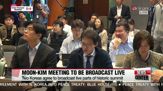 Two Koreas agree to broadcast live parts of 2018 Inter-Korean Summit next week