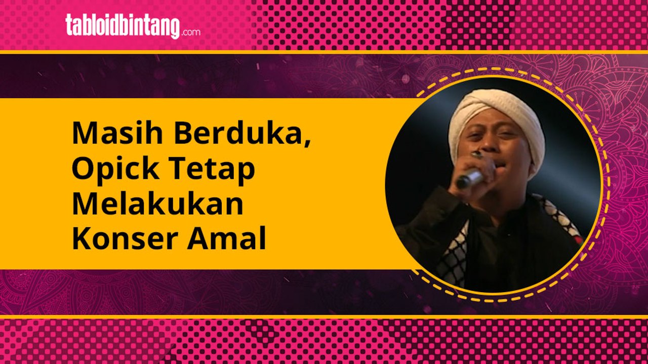 Opick Tak Bisa Sembunyikan Kesedihannya di Konser Ini, Lihat Senyumnya....