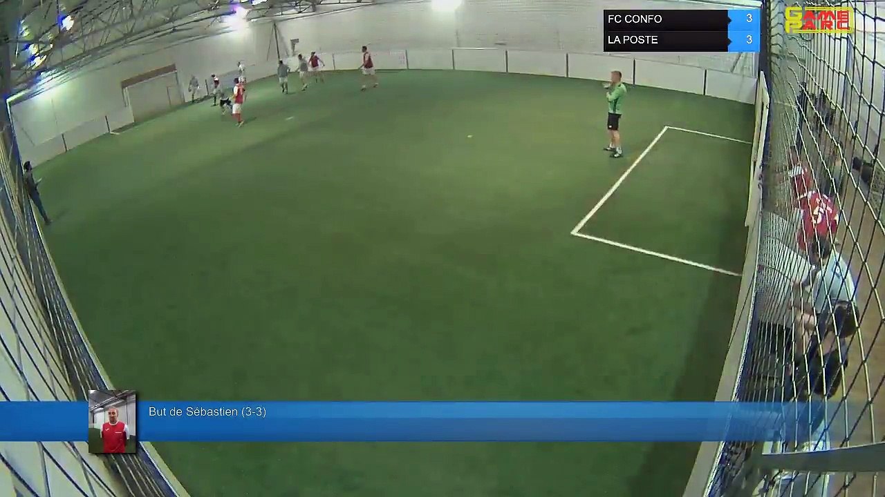 But de Sébastien (3-3) - FC CONFO Vs LA POSTE - 17/04/18 20:00 - LIGUE 3 - Poitiers Game Parc