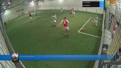 But de Arnaud (6-4) - FC CONFO Vs LA POSTE - 17/04/18 20:00 - LIGUE 3 - Poitiers Game Parc