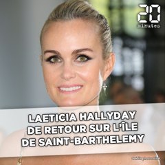 Laeticia Hallyday de retour à Saint-Barth'