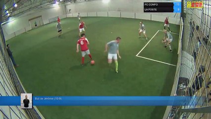 But de Jérôme  (10-9) - FC CONFO Vs LA POSTE - 17/04/18 20:00 - LIGUE 3 - Poitiers Game Parc