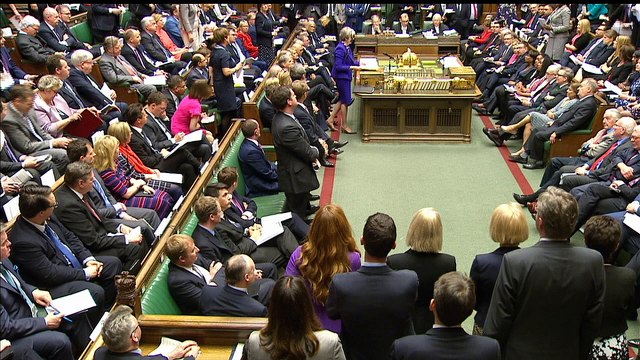 Theresa May apologises to Windrush generation at PMQs