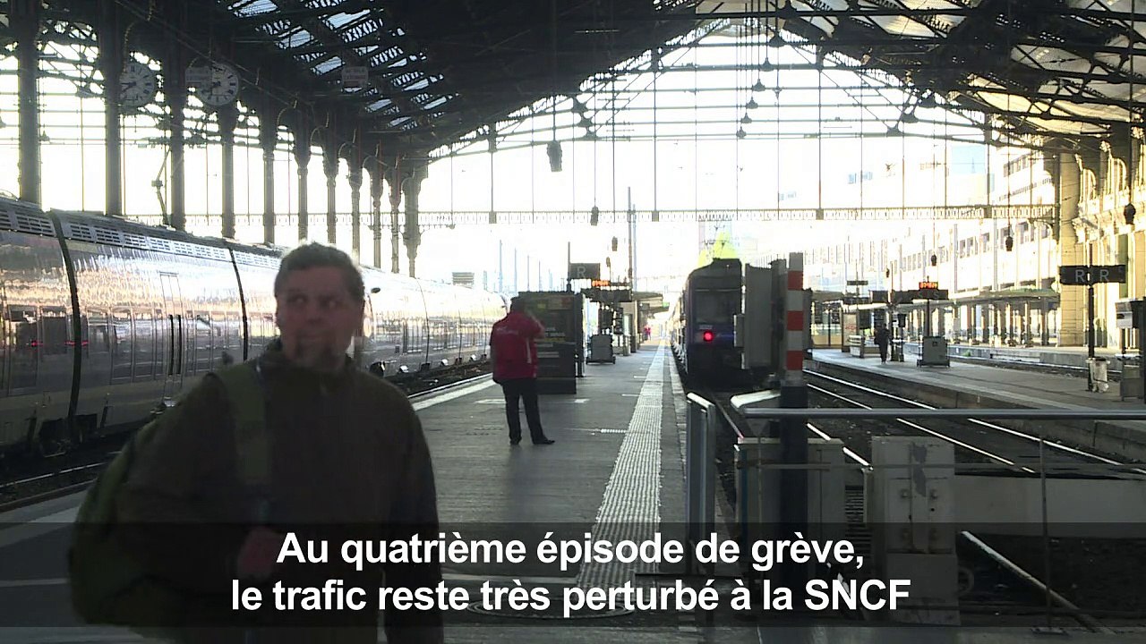 Grève SNCF, quatrième épisode: paroles de voyageurs gare de Lyon