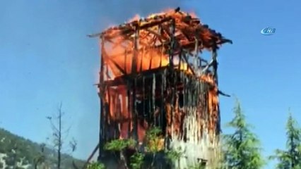 Burdur Lisinia Doğa Parkı’nda yangın