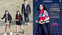 Ananya Pandey, Tiger Shroff & Tara Sutaria's photo LEAKED from Student Of The Year 2 set | FilmiBeat