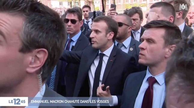 Gros clash entre Macron et un cheminot - ZAPPING ACTU DU 18/04/2018