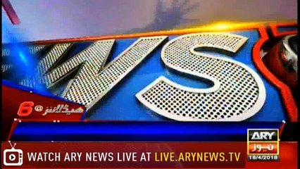 Headlines 1800 18th April 2018