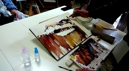 Teulades de Berga (Aquarel·la 3)