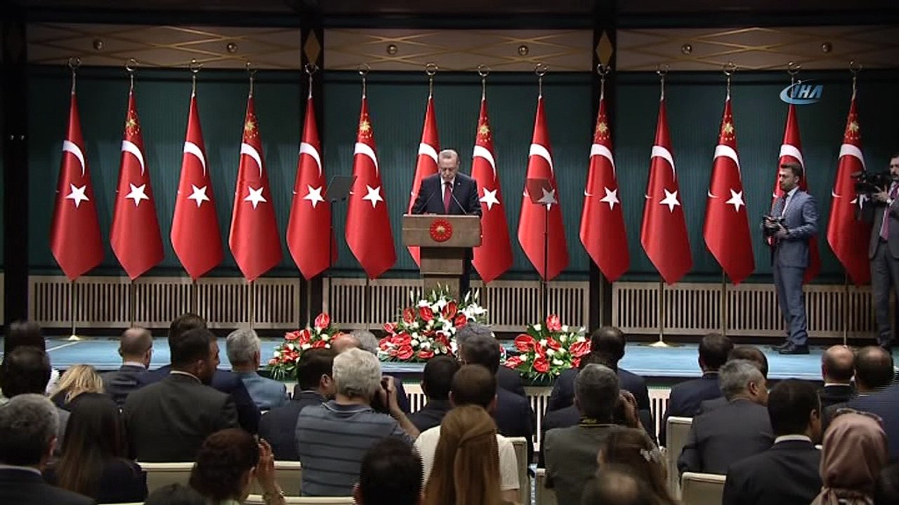 Cumhurbaşkanı Erdoğan:'Erken seçim tarihi 24 Haziran 2018 '