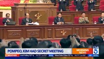 President Trump Confirms CIA Director's Secret Trip to North Korea
