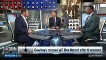 NFL Total Access Today 4/13/2018 - Cowboys release WR Dez Bryant after 8 season