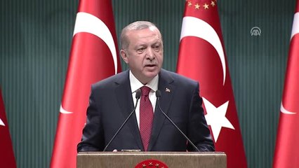 Cumhurbaşkanı Erdoğan: "Seçimlerin 24 Haziran 2018 Pazar Günü Yapılmasına Karar Verdik"