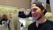 HUSBAND WEARS MY WEDDING DRESS | Shawn Johnson