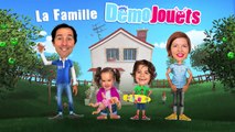 CHASSE AUX SURPRISES dans LA NEIGE ❄️ - Un CHALLENGE FUN  - La Famille Démo Jouets