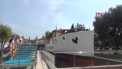 Çanakkale Atatürk'ün Gezi Teknesi, 'Mg Acar' Müze Olarak Ziyarete Açıldı