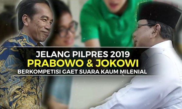 Adu Strategi Gaet Pemilih Milenial
