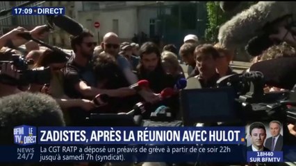 Zadistes: "Le gouvernement est toujours sur la même ligne"