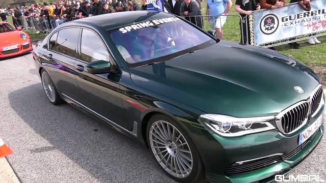 Alpina BMW B7 BiTurbo vs C63S AMG vs Audi RS6 Avant