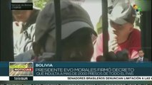 Presidente de Bolivia firma decreto que indulta a más de 2 mil presos