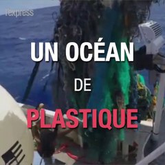 Un océan de plastique au large du Pacifique