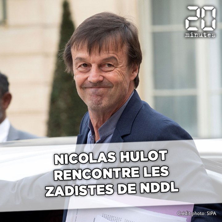 Notre-Dame-des-Landes: Nicolas Hulot à Nantes pour rencontrer les zadistes