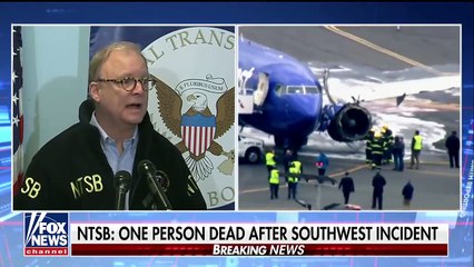 NTSB_ One person dead after Southwest Airlines incident
