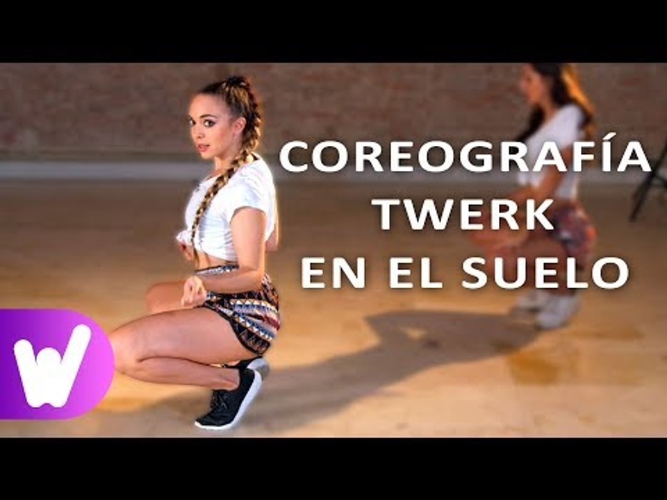 Coreografía pasos de TWERK en el suelo