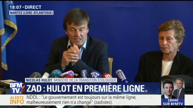 Hulot sur NDDL: Nous avons un sentiment de tristesse et de gâchis