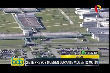 Download Video: EEUU: 7 reos muertos, 17 heridos deja pelea dentro de cárcel en Carolina del Sur