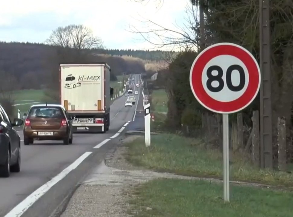 Routes à 80 km/h : un nouveau rapport tord le cou aux idées reçues
