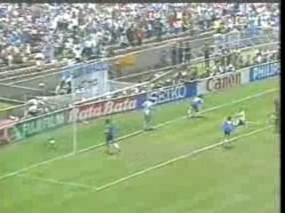 MARADONA-the best goal of 20th Century (World Cup, 1986)