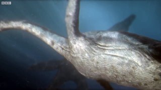 Predator X hunts in deep water | Planet Dinosaur | BBC