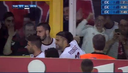 Giacomo Bonaventura Goal HD - Torino 0-1 Milan 18.04.2018