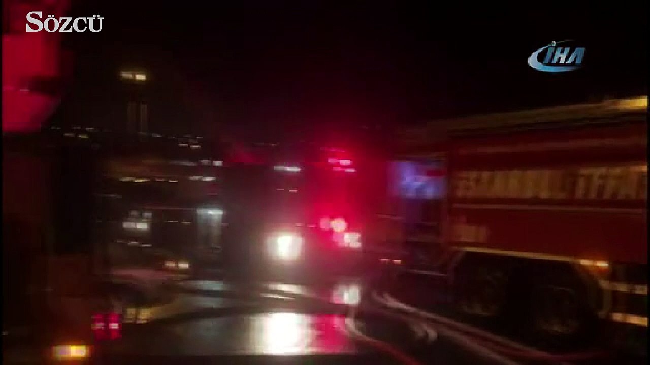 İstanbul’da yangın