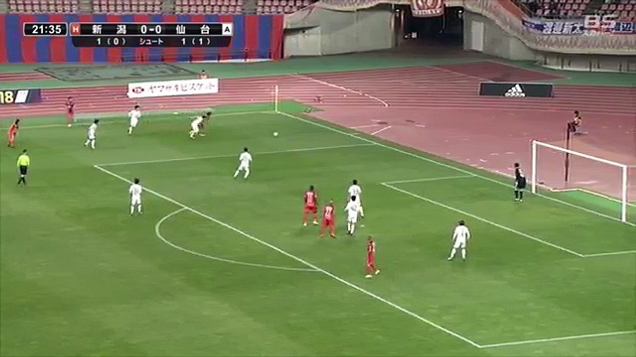 Niigata 1:0 Sendai (Japan. League Cup. 18 April 2018)